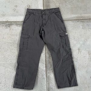 Grey Wrangler Cargo Pants